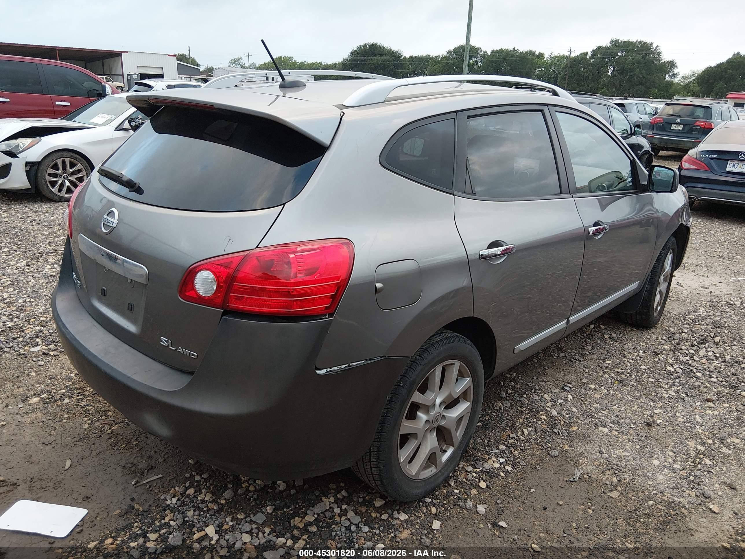 2011 Nissan Rogue Sv Beige vin: JN8AS5MV8BW677769