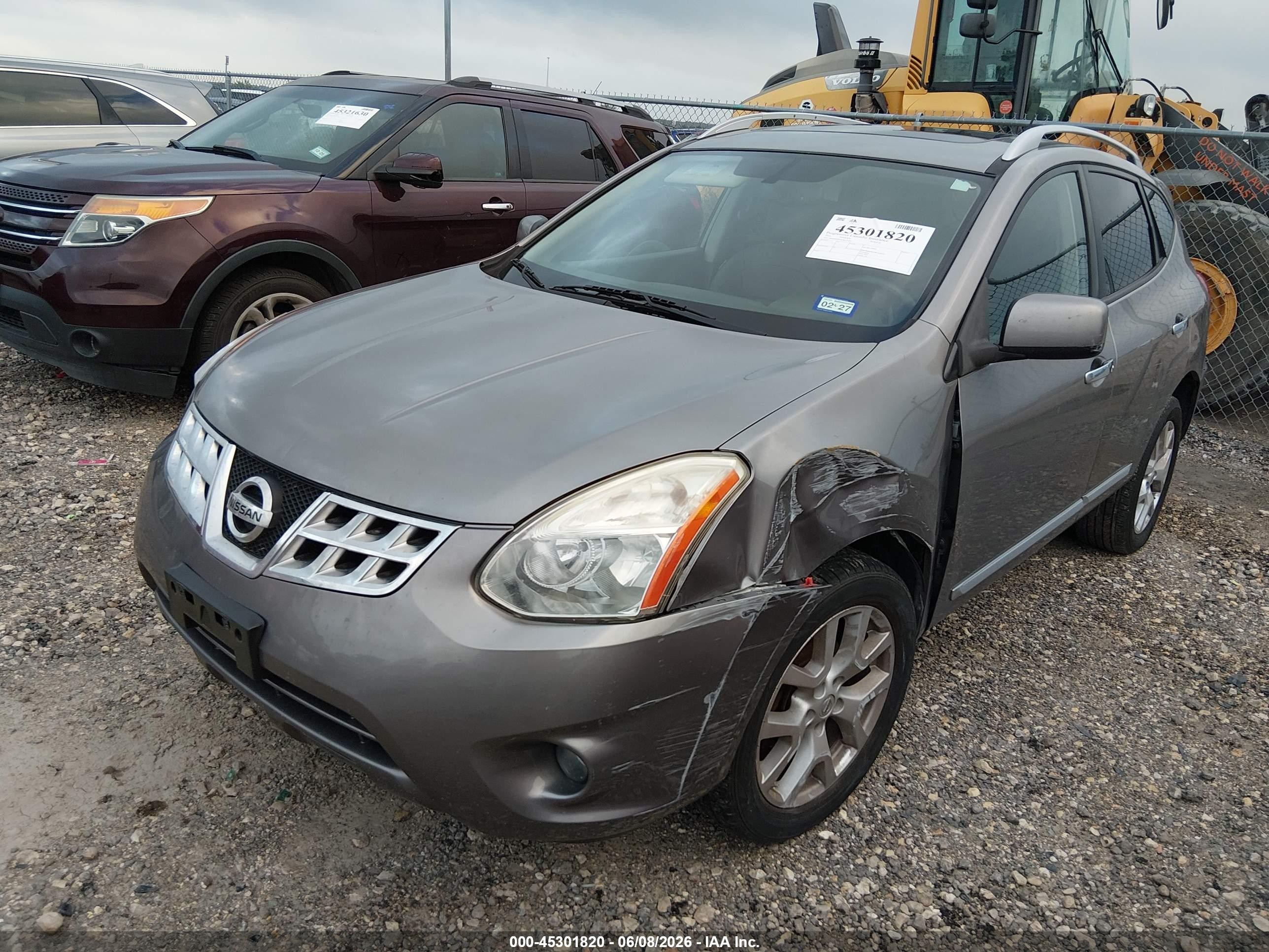 2011 Nissan Rogue Sv Beige vin: JN8AS5MV8BW677769