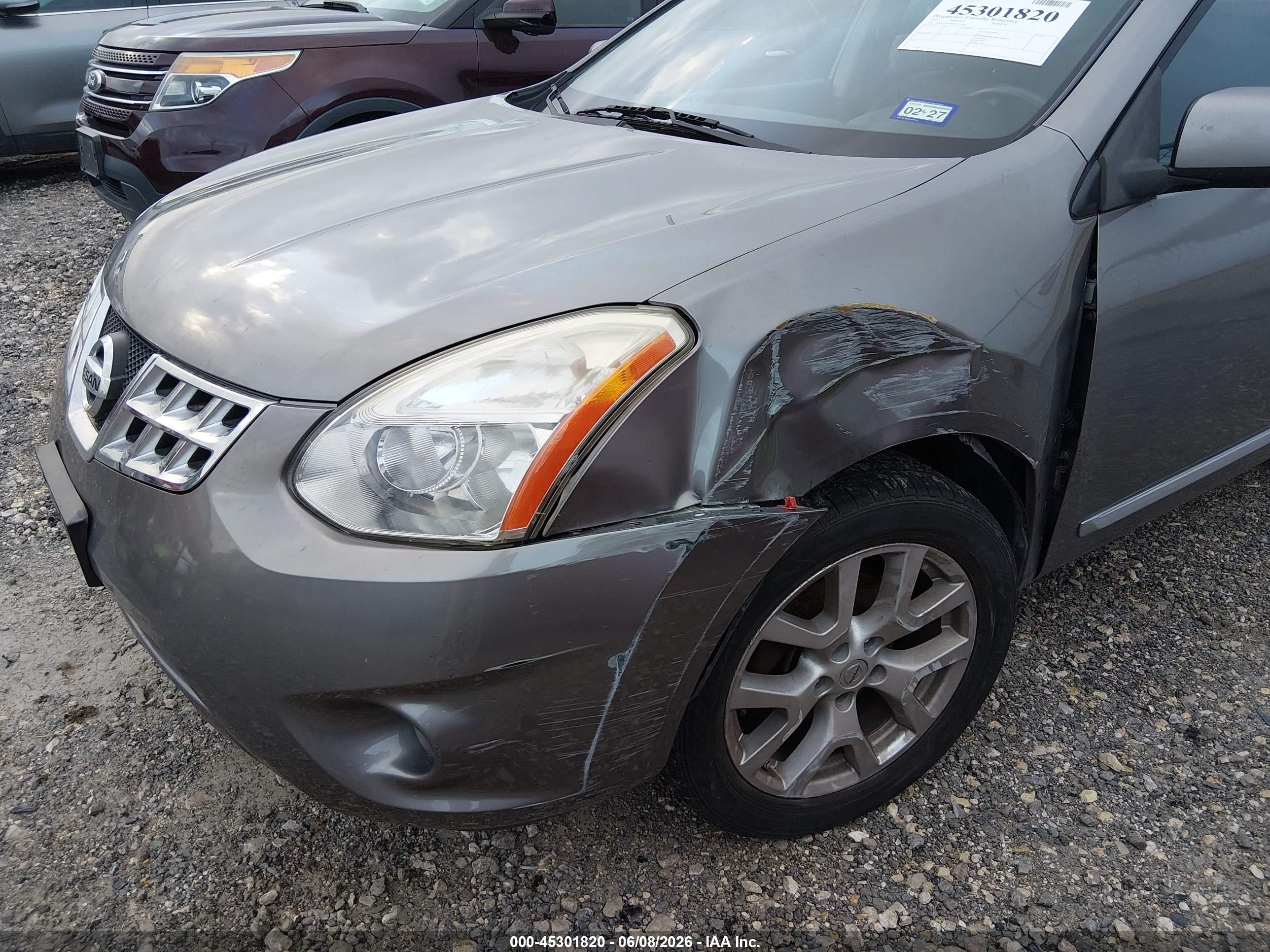 2011 Nissan Rogue Sv Beige vin: JN8AS5MV8BW677769