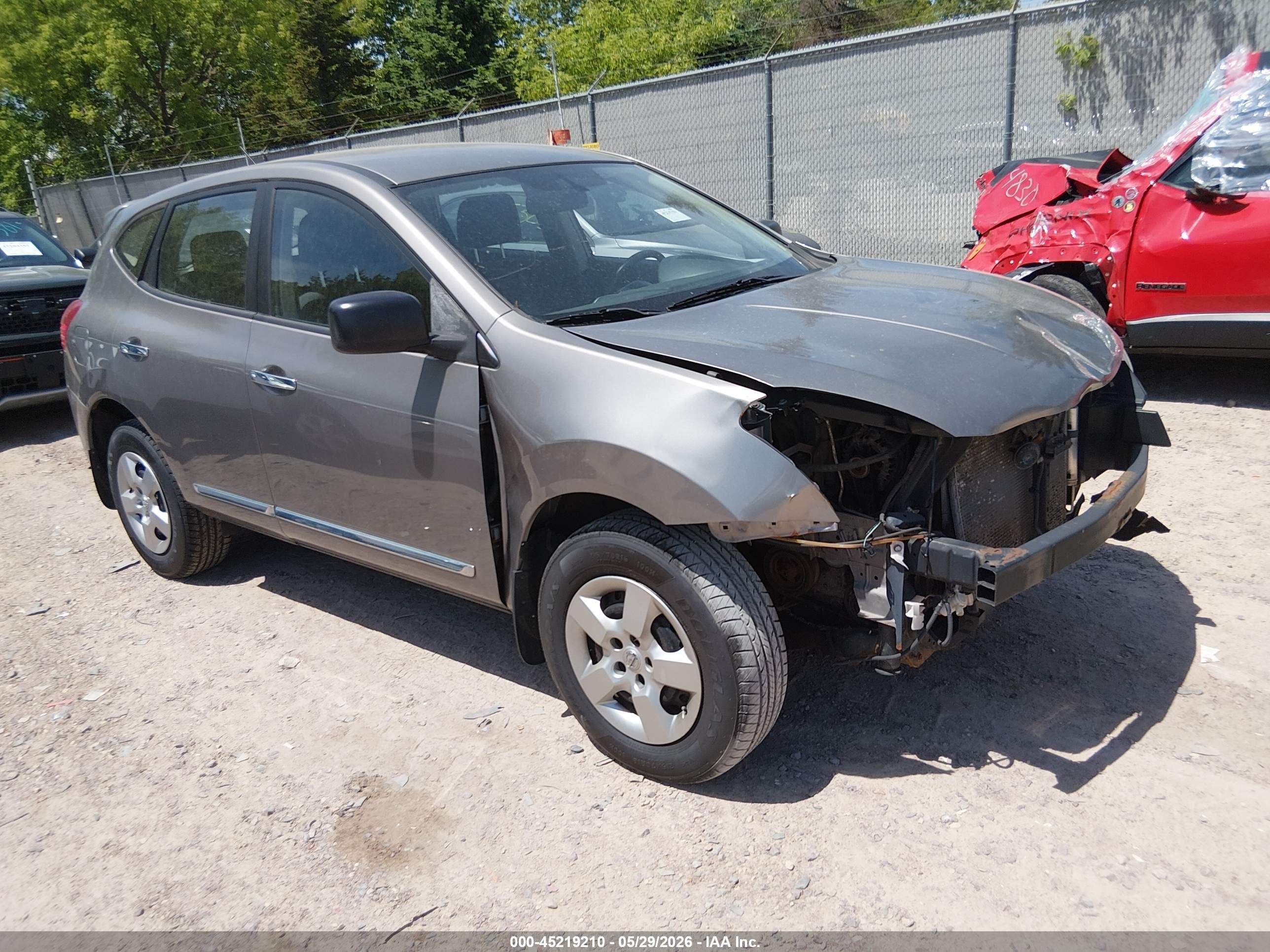 2011 Nissan Rogue S Gray vin: JN8AS5MV8BW677884