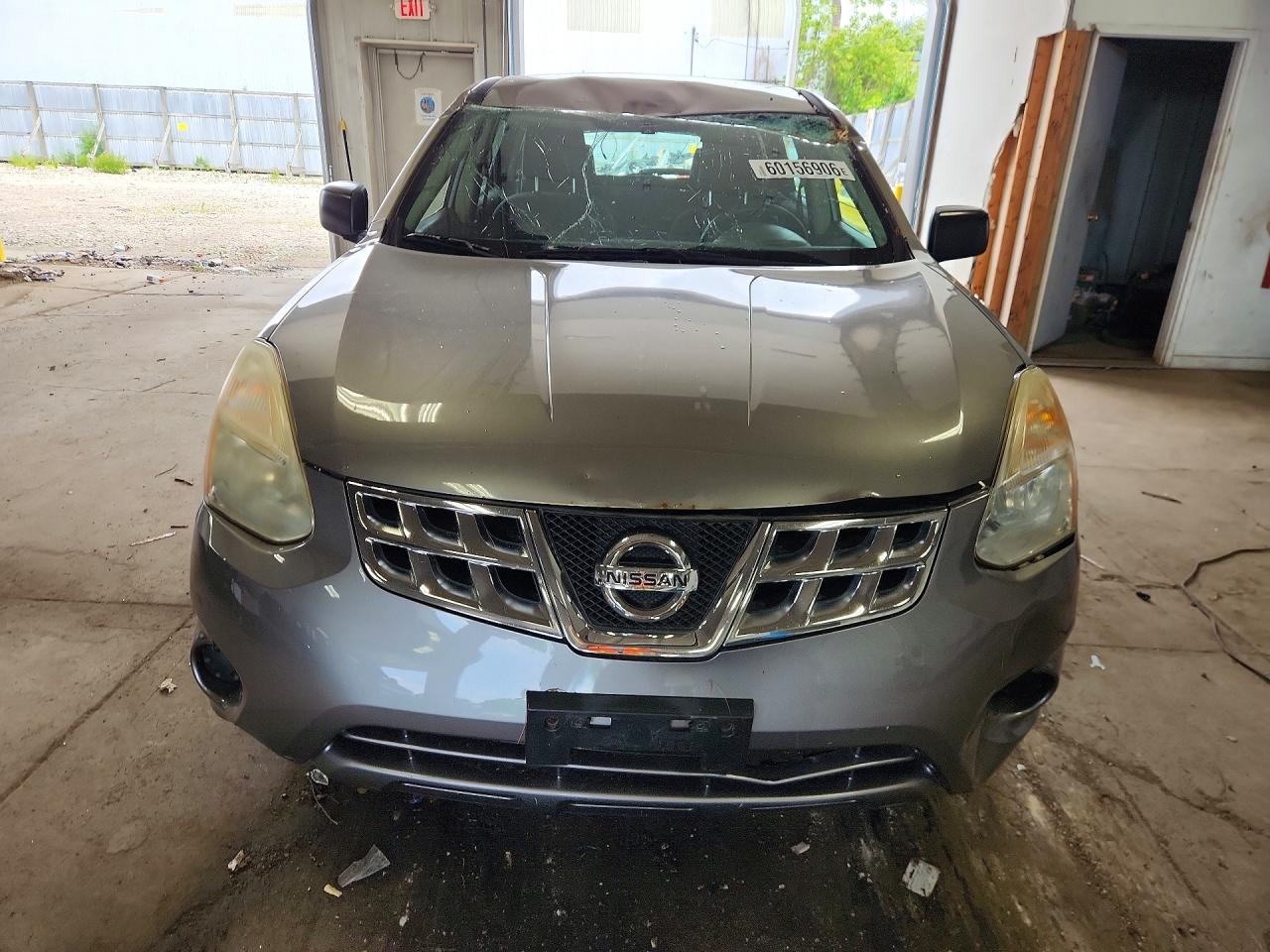 2011 Nissan Rogue S Silver vin: JN8AS5MV8BW680509