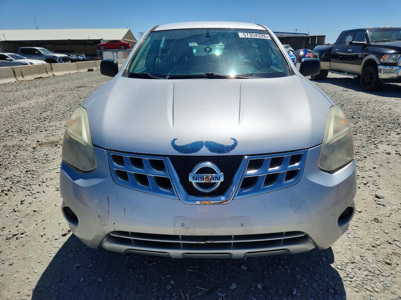 2011 Nissan Rogue S Серебряный vin: JN8AS5MV8BW688805