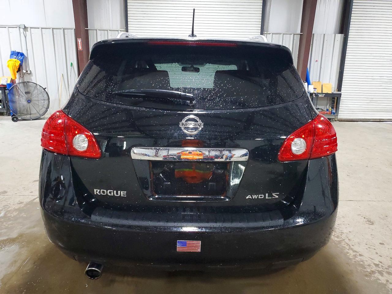 2011 Nissan Rogue S Black vin: JN8AS5MV8BW690294