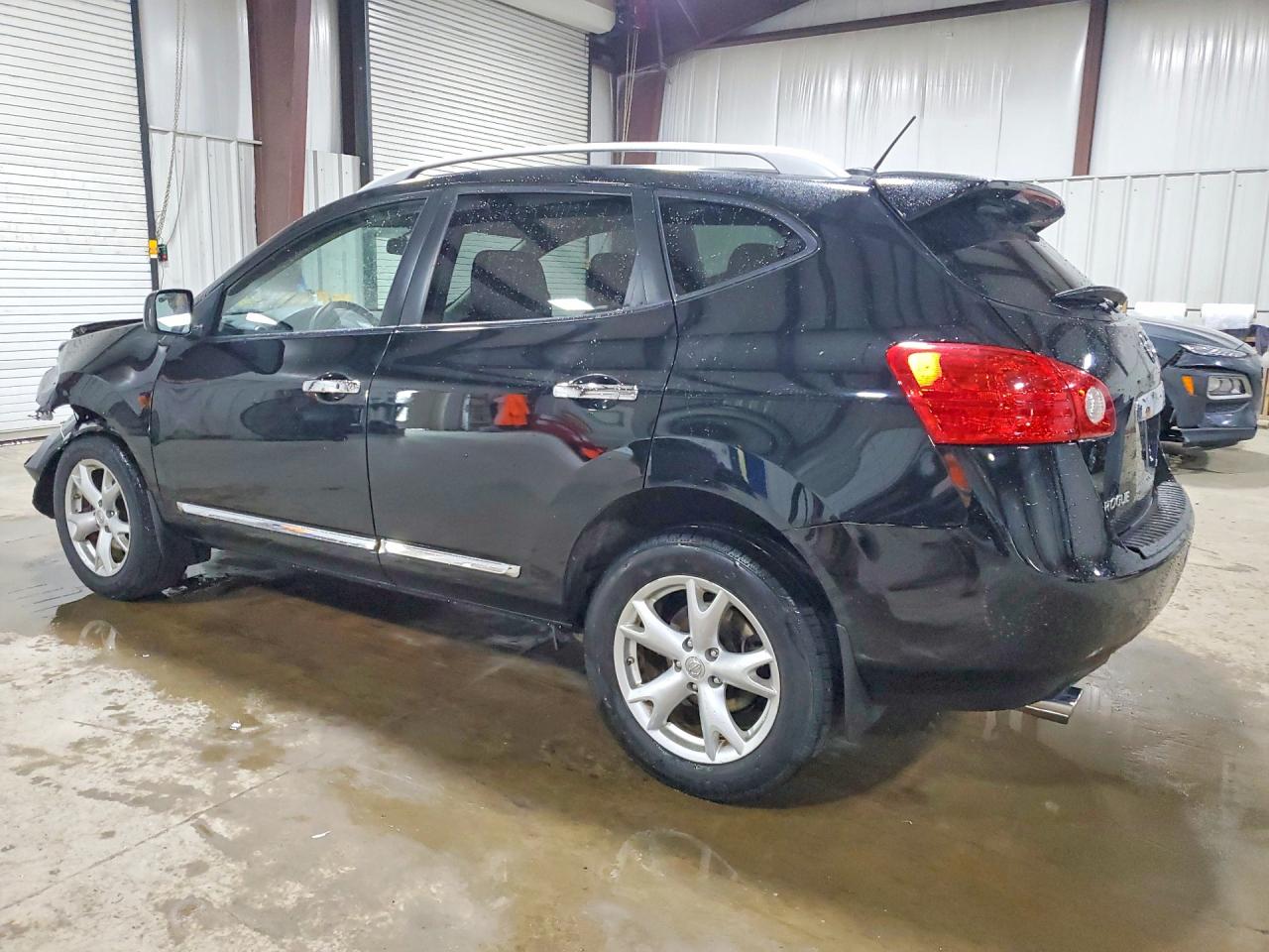 2011 Nissan Rogue S Black vin: JN8AS5MV8BW690294