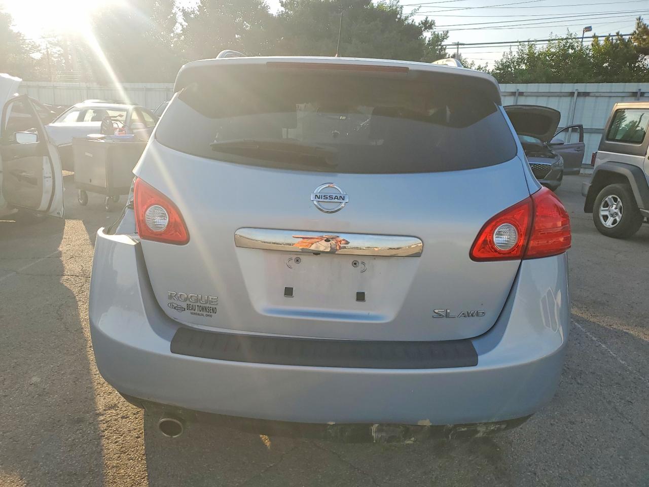2012 Nissan Rogue S Blue vin: JN8AS5MV8CW353903