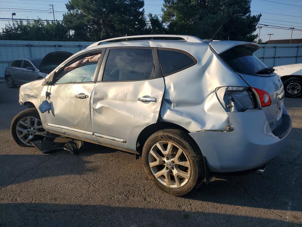 2012 Nissan Rogue S Blue vin: JN8AS5MV8CW353903