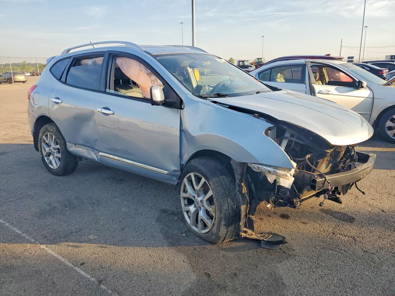 2012 Nissan Rogue S Blue vin: JN8AS5MV8CW353903