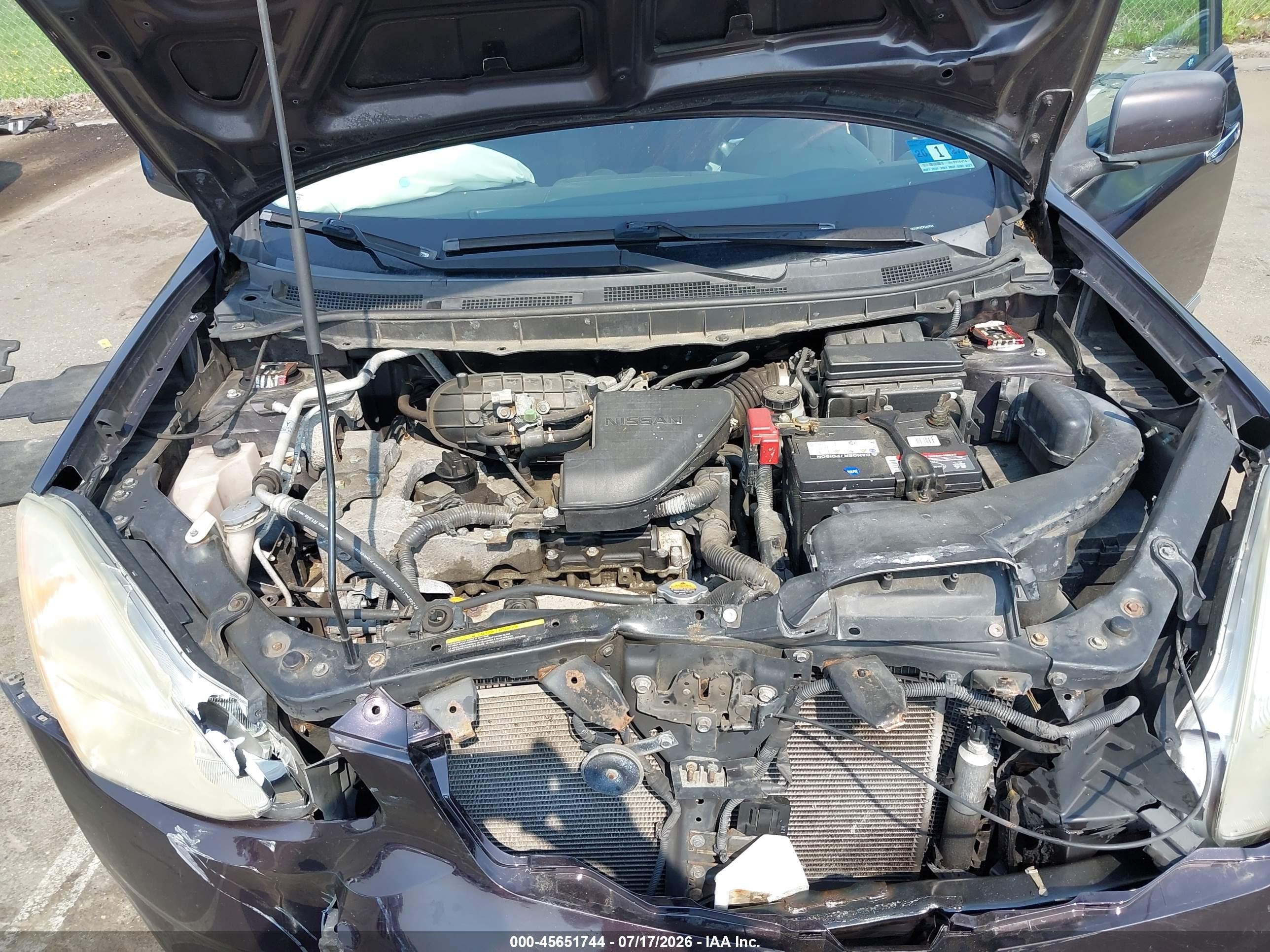 2012 Nissan Rogue Sv Purple vin: JN8AS5MV8CW364948