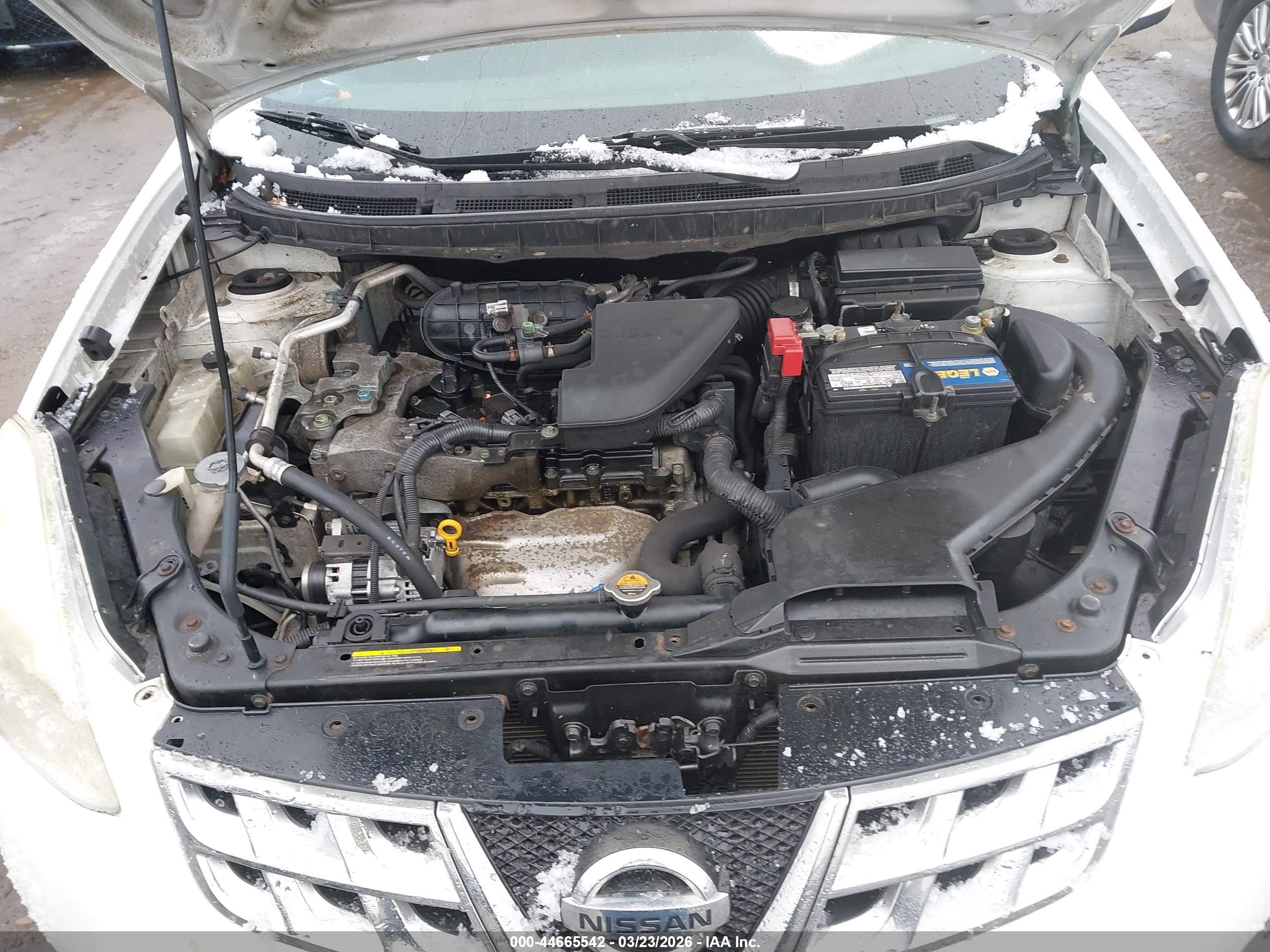 2012 Nissan Rogue Sv White vin: JN8AS5MV8CW368241