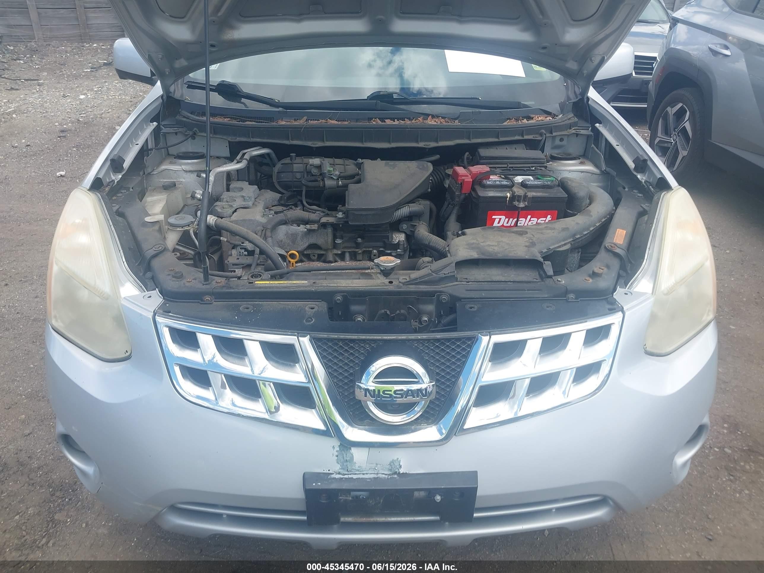 2012 Nissan Rogue Sv W/sl Pkg Серебряный vin: JN8AS5MV8CW371897