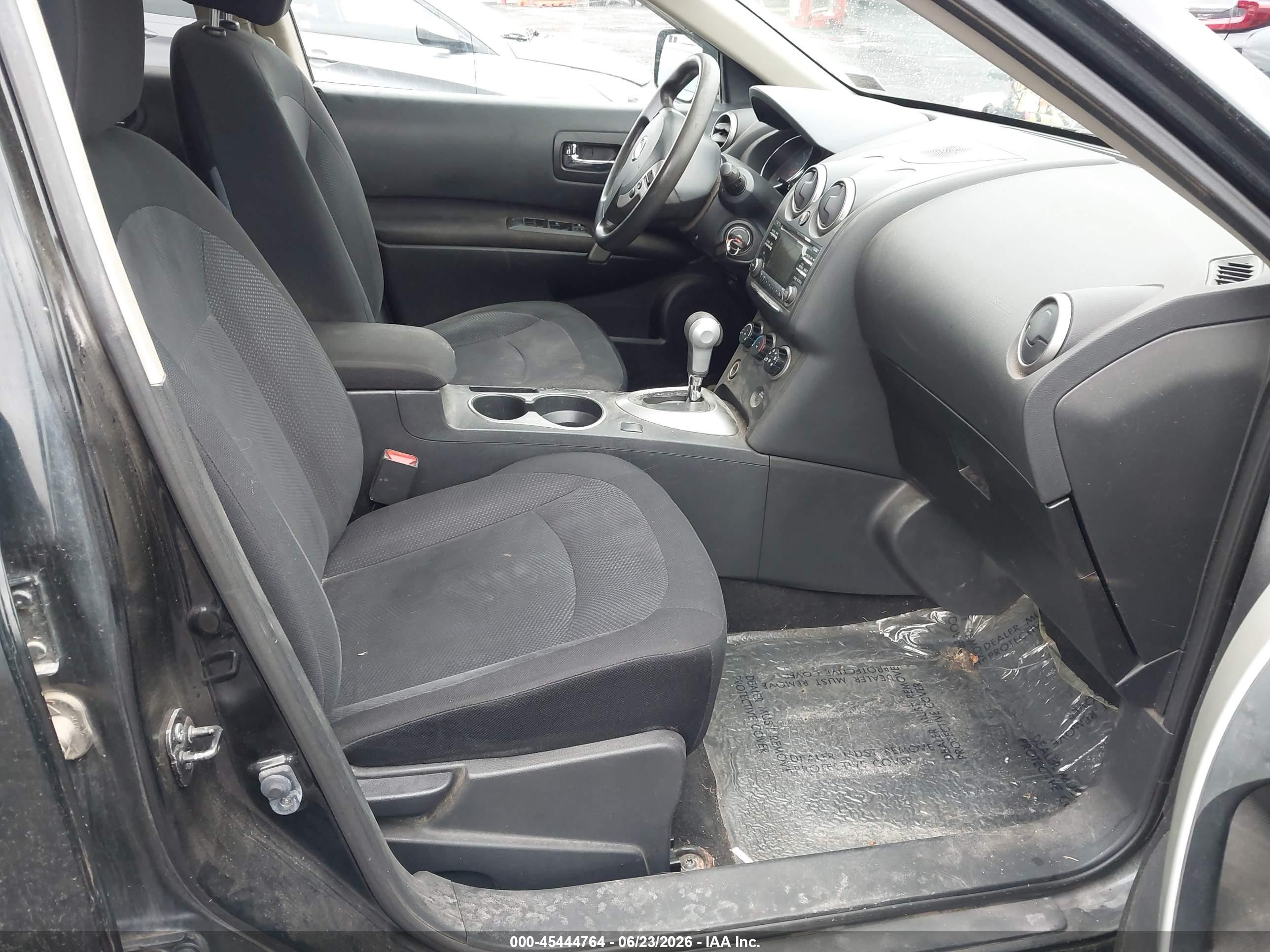2012 Nissan Rogue S Black vin: JN8AS5MV8CW375240