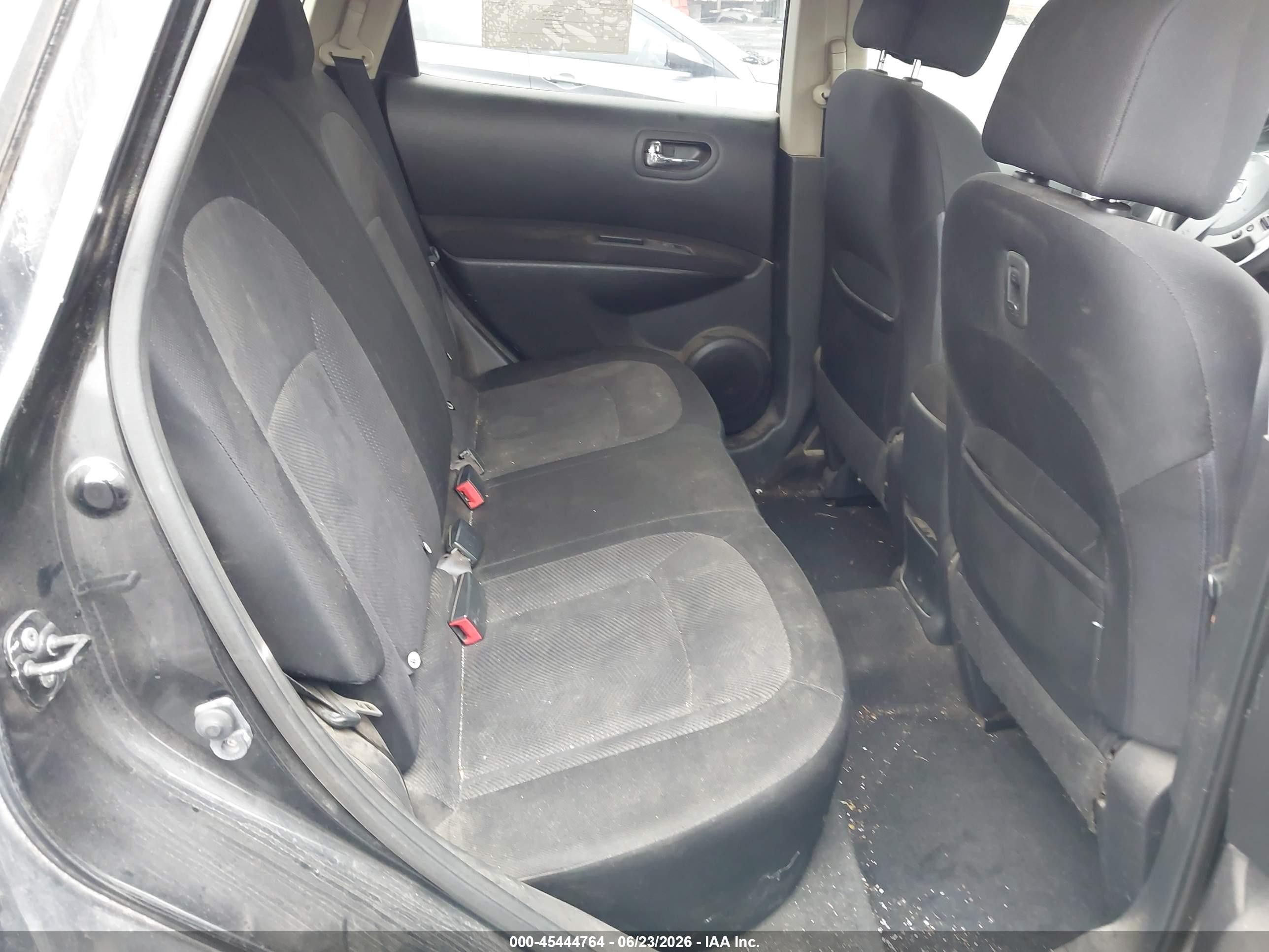 2012 Nissan Rogue S Black vin: JN8AS5MV8CW375240