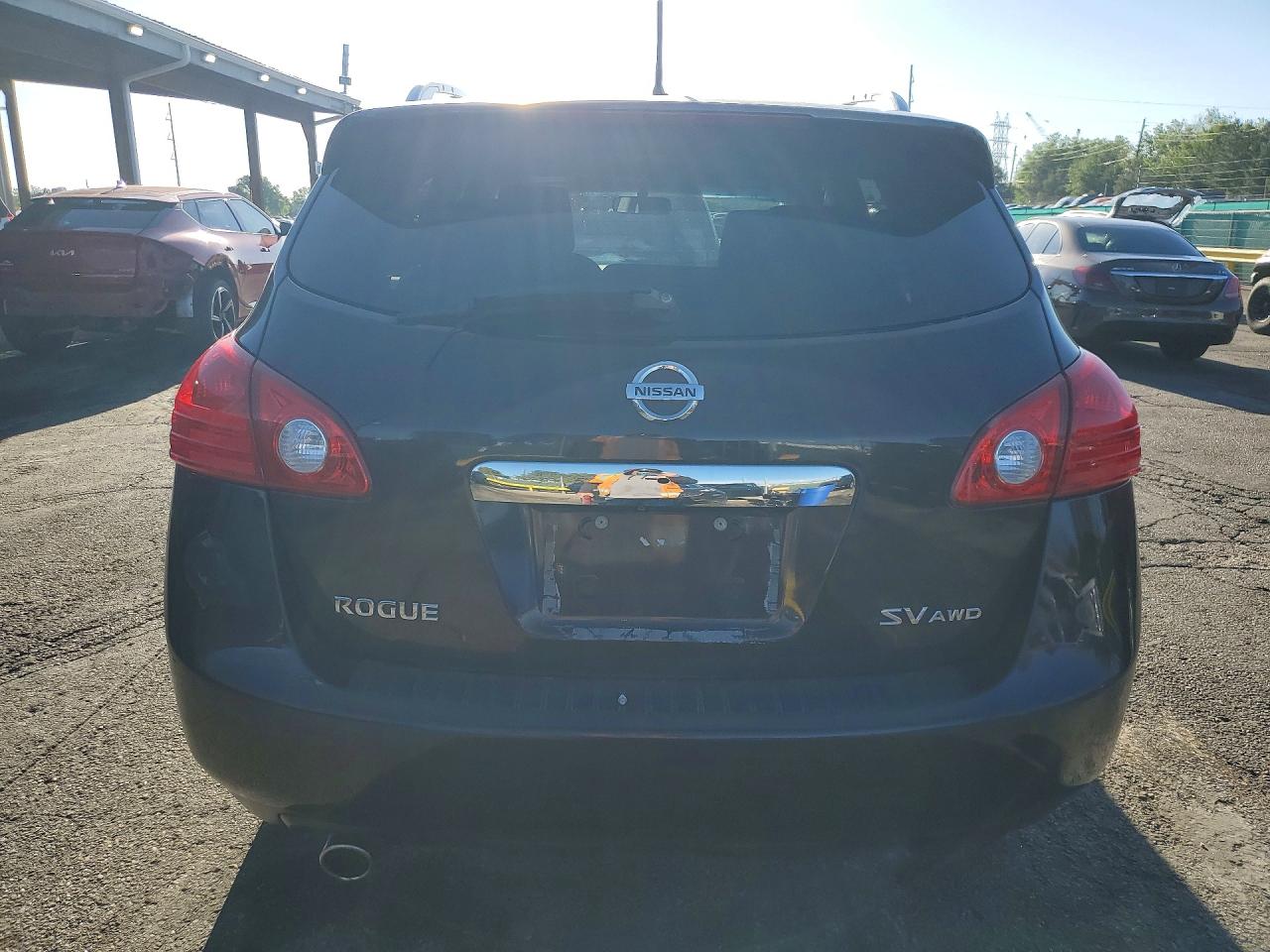2012 Nissan Rogue S Purple vin: JN8AS5MV8CW392538
