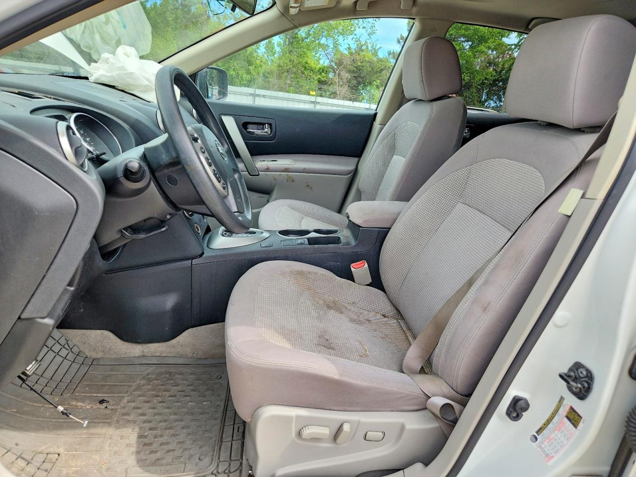2012 Nissan Rogue S Белый vin: JN8AS5MV8CW396234