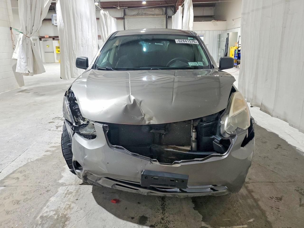 2012 Nissan Rogue S Silver vin: JN8AS5MV8CW397934