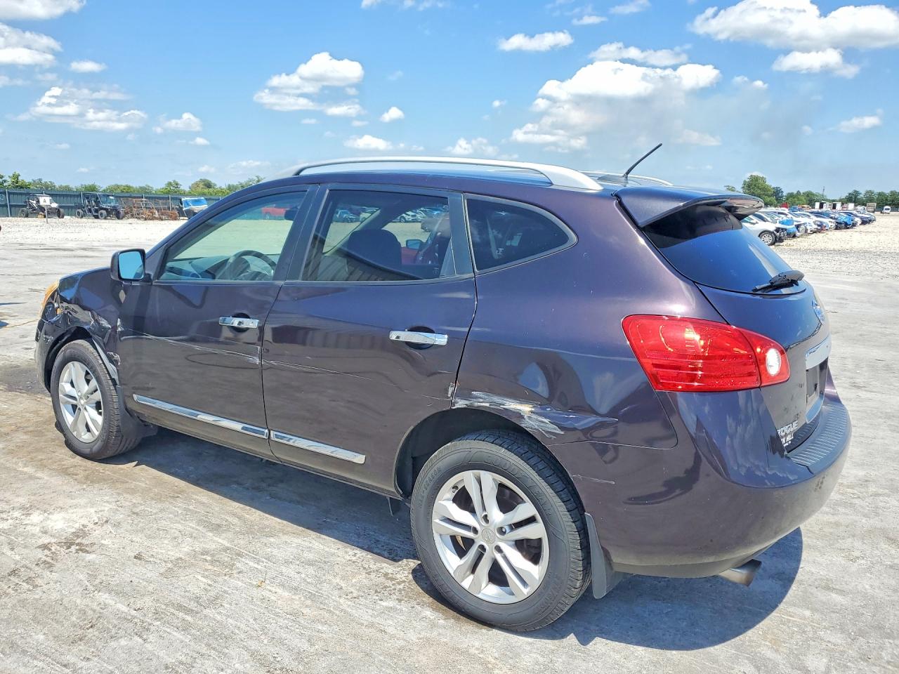 2012 Nissan Rogue S Brown vin: JN8AS5MV8CW400749