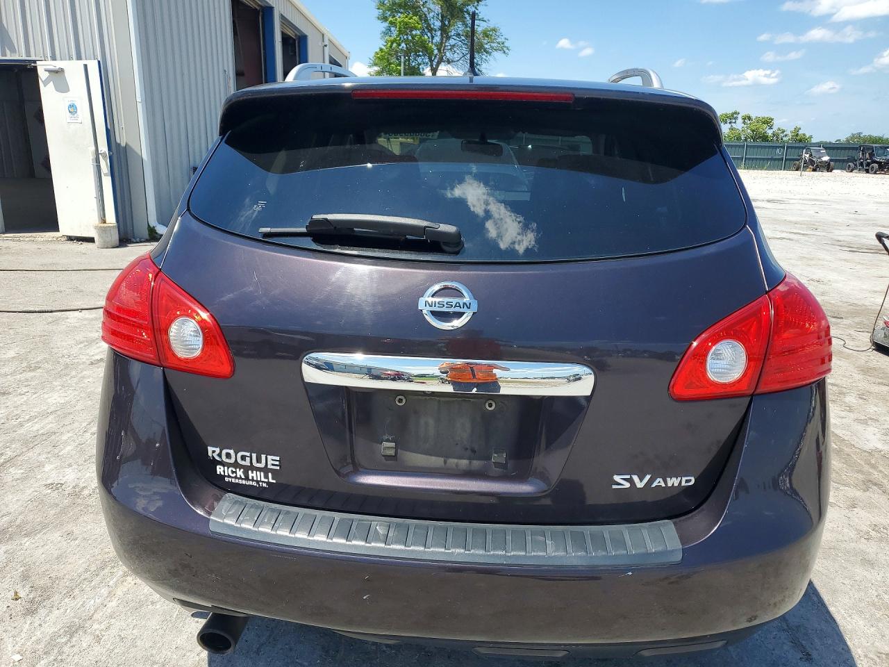 2012 Nissan Rogue S Brown vin: JN8AS5MV8CW400749