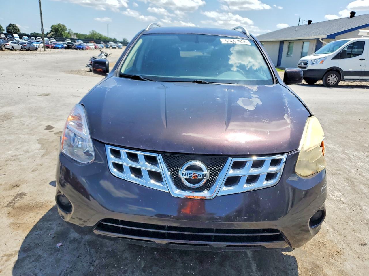 2012 Nissan Rogue S Brown vin: JN8AS5MV8CW400749