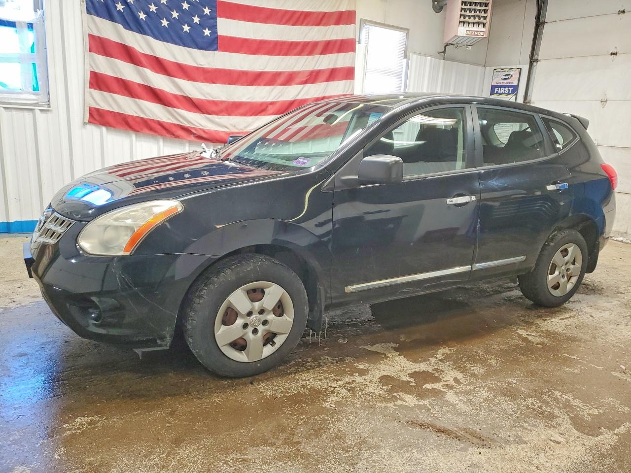 2013 Nissan Rogue Sport Black vin: JN8AS5MV8CW404509
