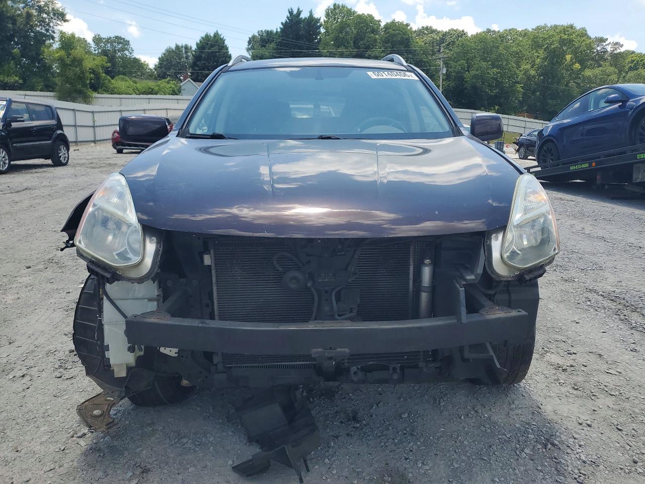 2012 Nissan Rogue S Black vin: JN8AS5MV8CW405790