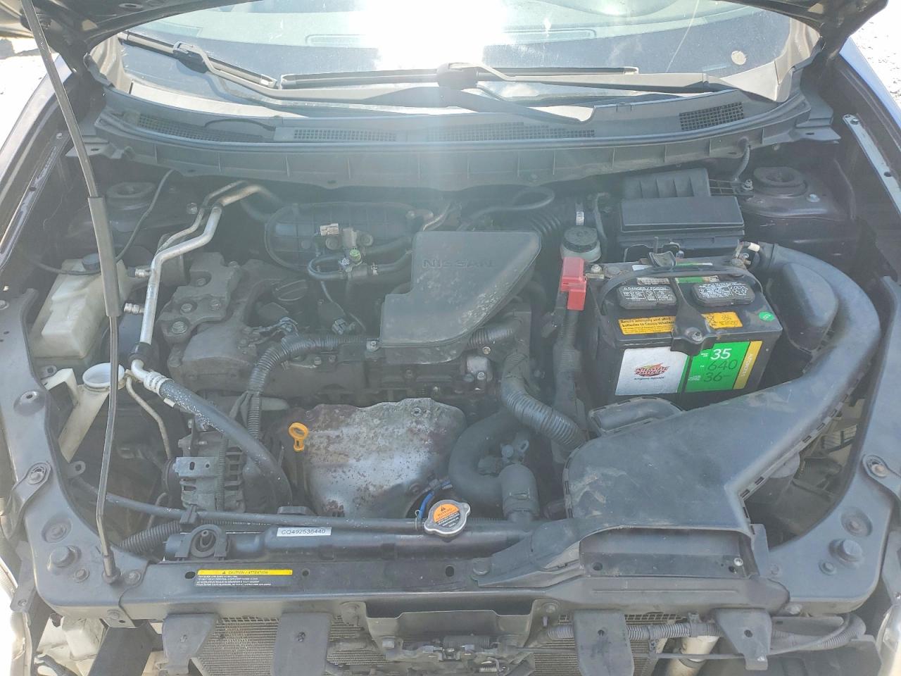 2012 Nissan Rogue S Black vin: JN8AS5MV8CW405790