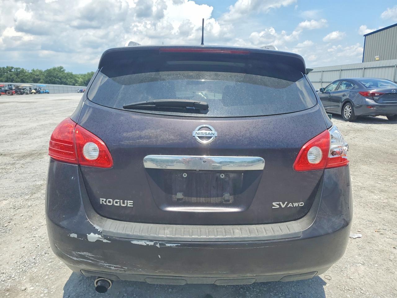 2012 Nissan Rogue S Black vin: JN8AS5MV8CW405790
