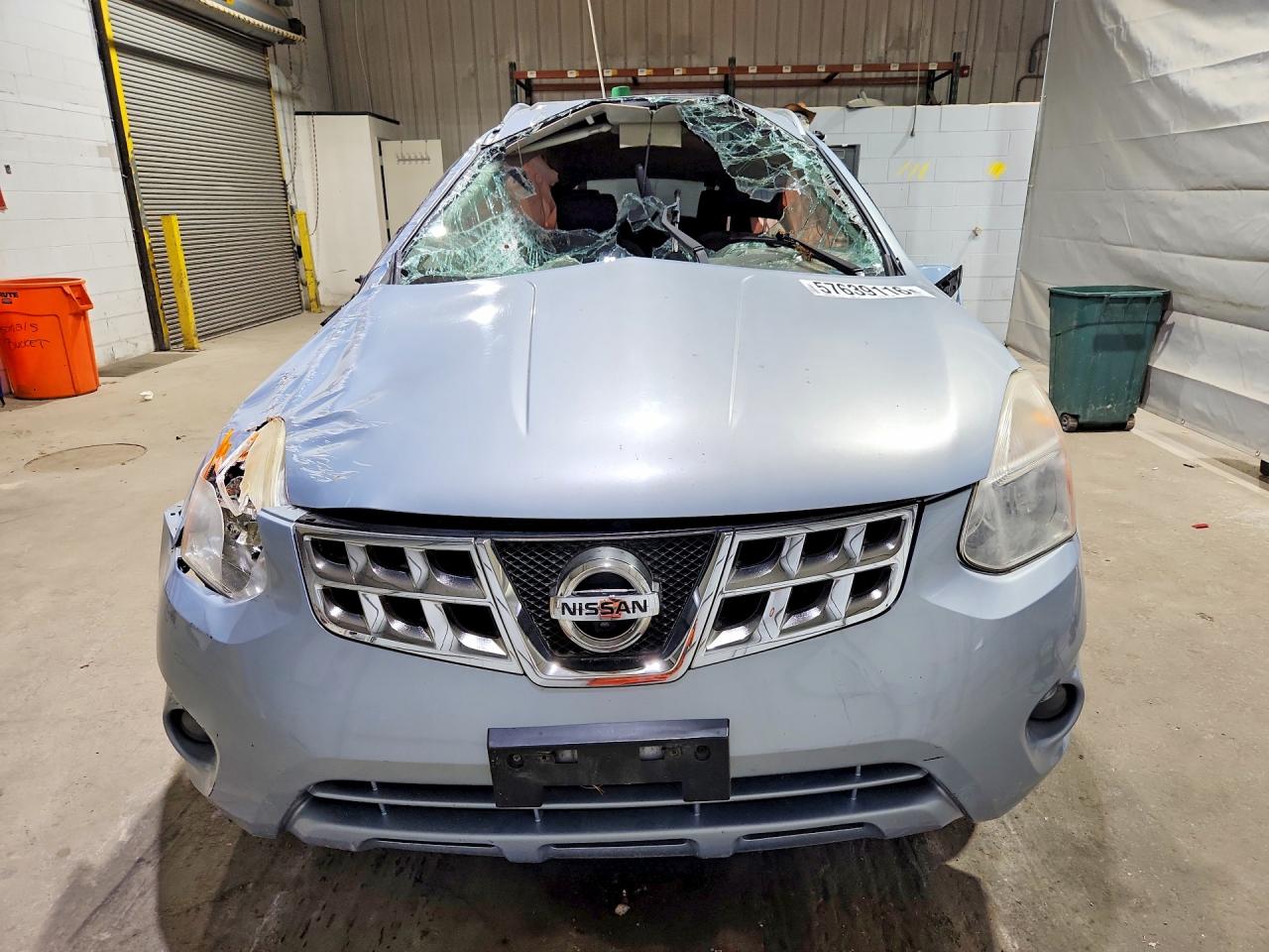 2012 Nissan Rogue S/sv Blue vin: JN8AS5MV8CW416059