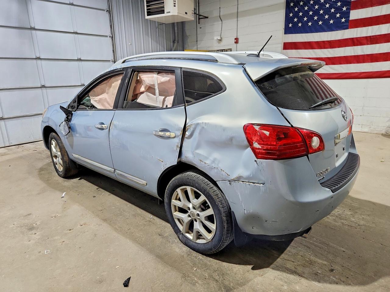 2012 Nissan Rogue S/sv Blue vin: JN8AS5MV8CW416059