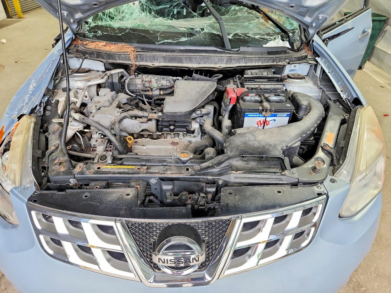 2012 Nissan Rogue S/sv Blue vin: JN8AS5MV8CW416059