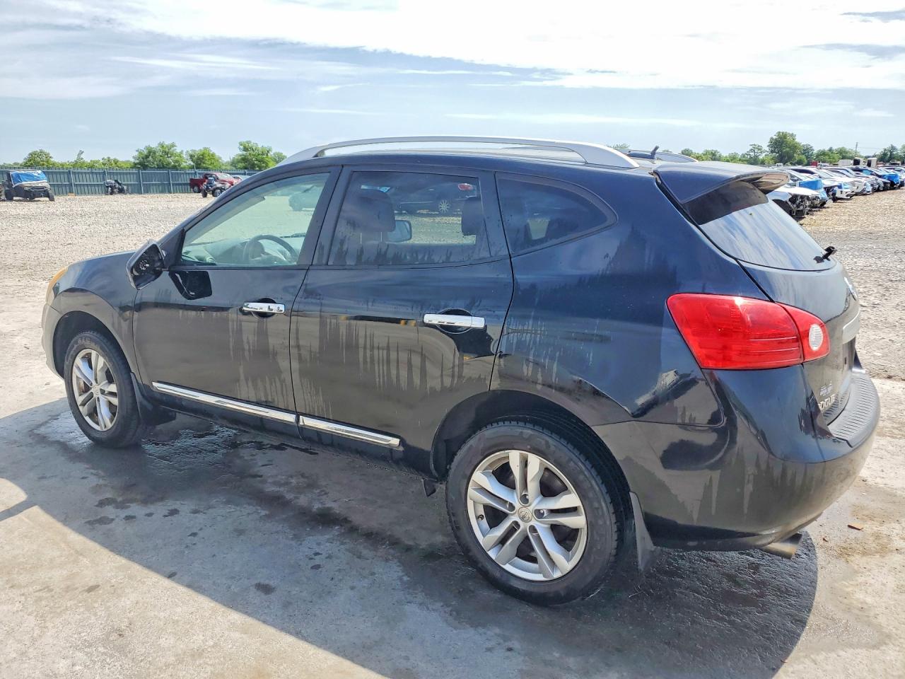 2012 Nissan Rogue S Черный vin: JN8AS5MV8CW704583