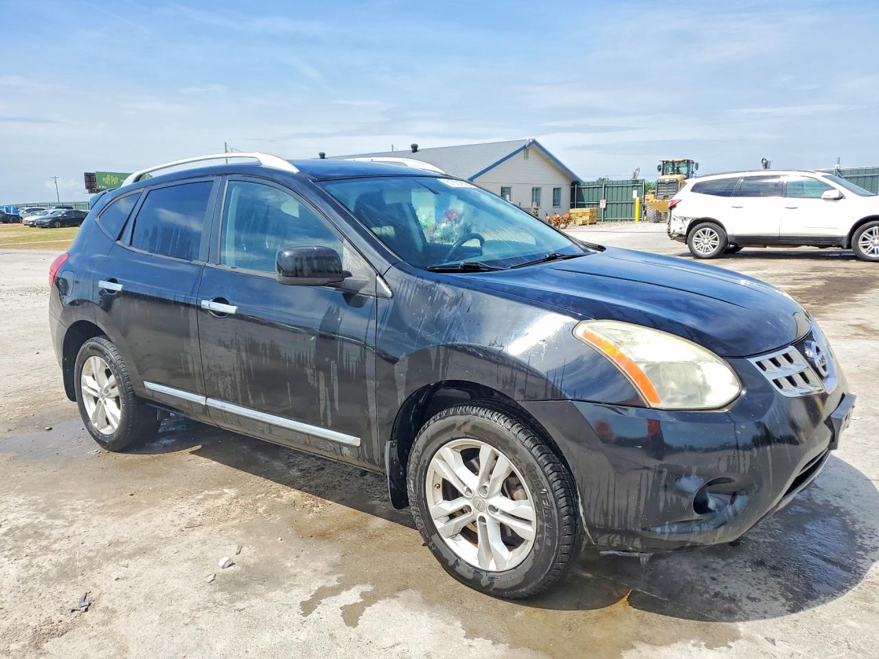 2012 Nissan Rogue S Черный vin: JN8AS5MV8CW704583