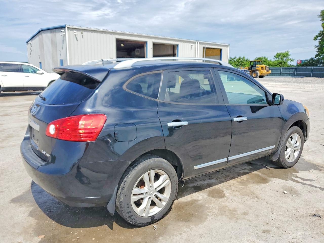 2012 Nissan Rogue S Черный vin: JN8AS5MV8CW704583