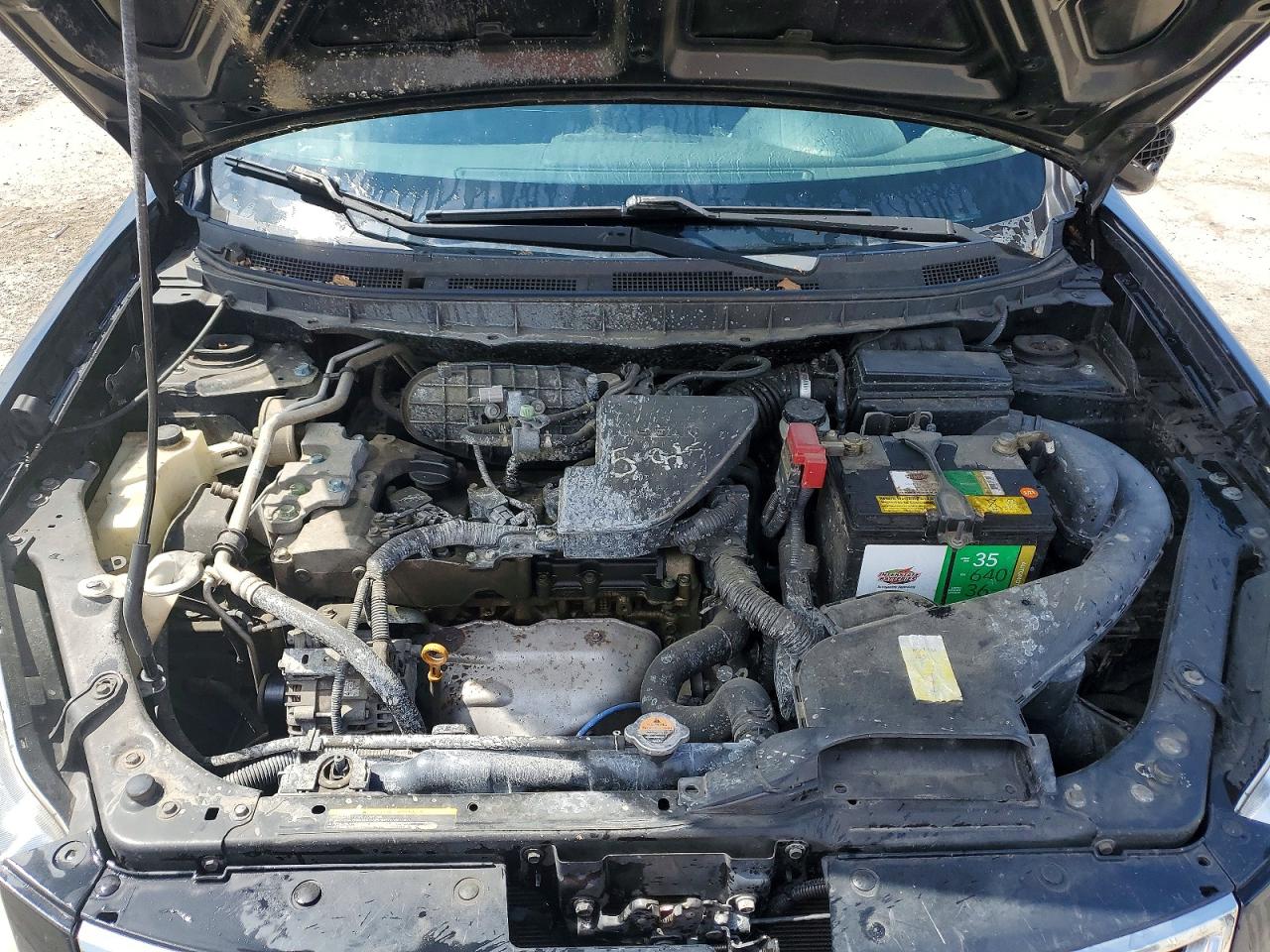 2012 Nissan Rogue S Черный vin: JN8AS5MV8CW704583