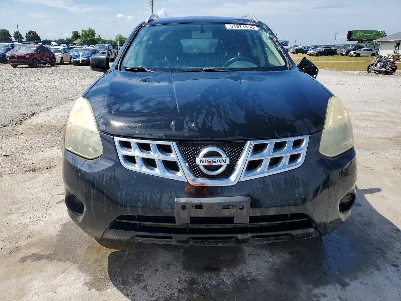 2012 Nissan Rogue S Черный vin: JN8AS5MV8CW704583