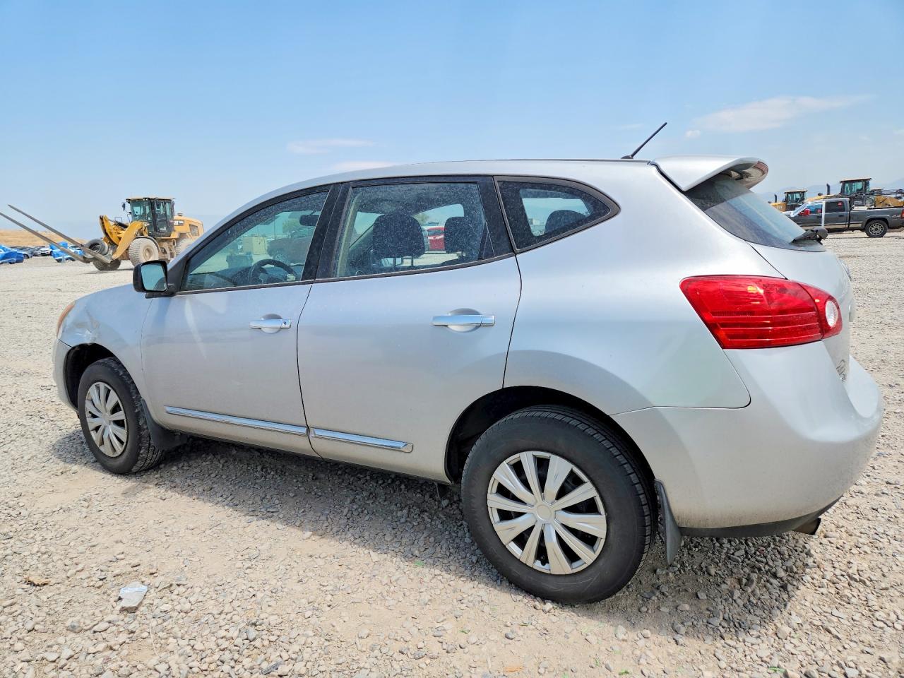 2012 Nissan Rogue S Silver vin: JN8AS5MV8CW712991