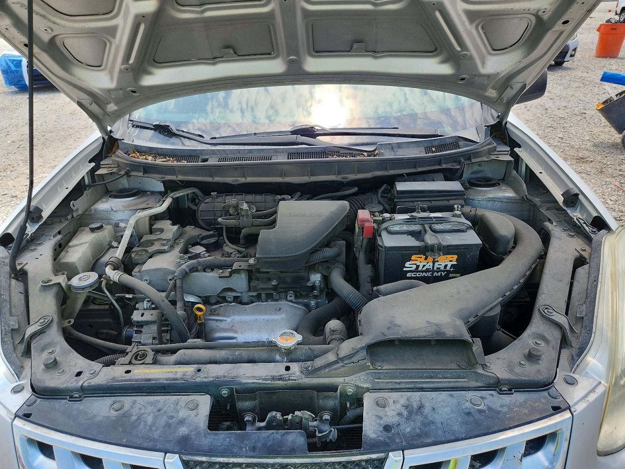 2012 Nissan Rogue S Silver vin: JN8AS5MV8CW712991
