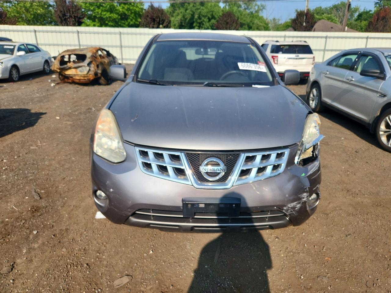 2013 Nissan Rogue S Gray vin: JN8AS5MV8DW103272