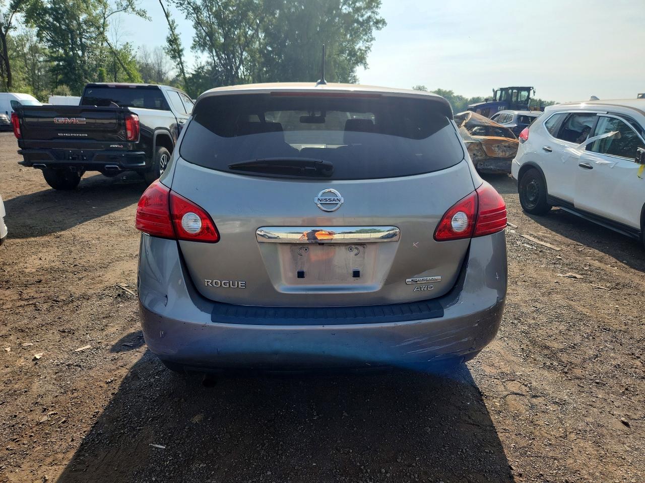 2013 Nissan Rogue S Gray vin: JN8AS5MV8DW103272