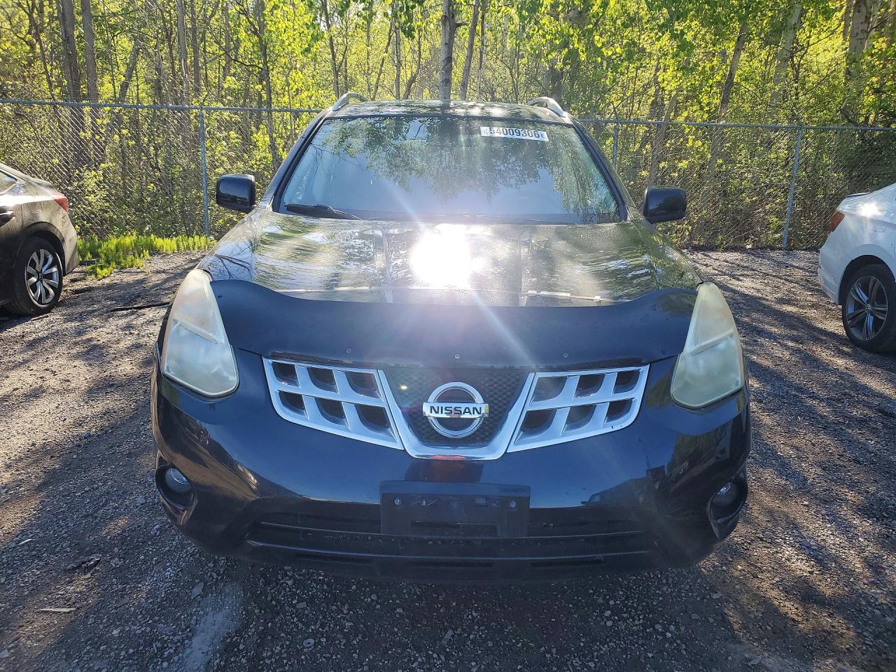 2013 Nissan Rogue S Black vin: JN8AS5MV8DW105703