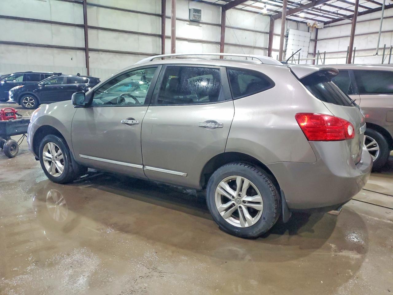 2013 Nissan Rogue S Gray vin: JN8AS5MV8DW114417