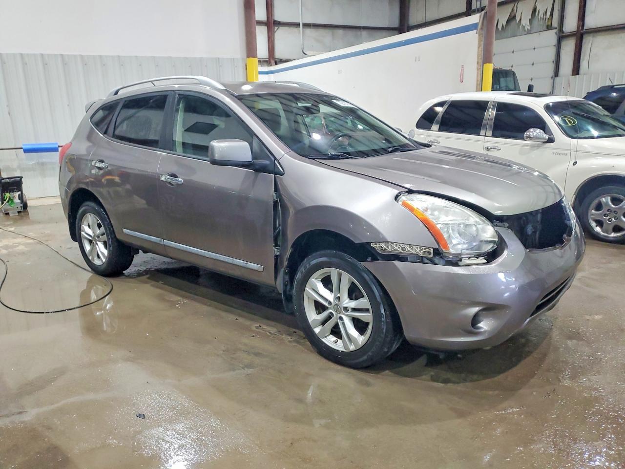2013 Nissan Rogue S Gray vin: JN8AS5MV8DW114417
