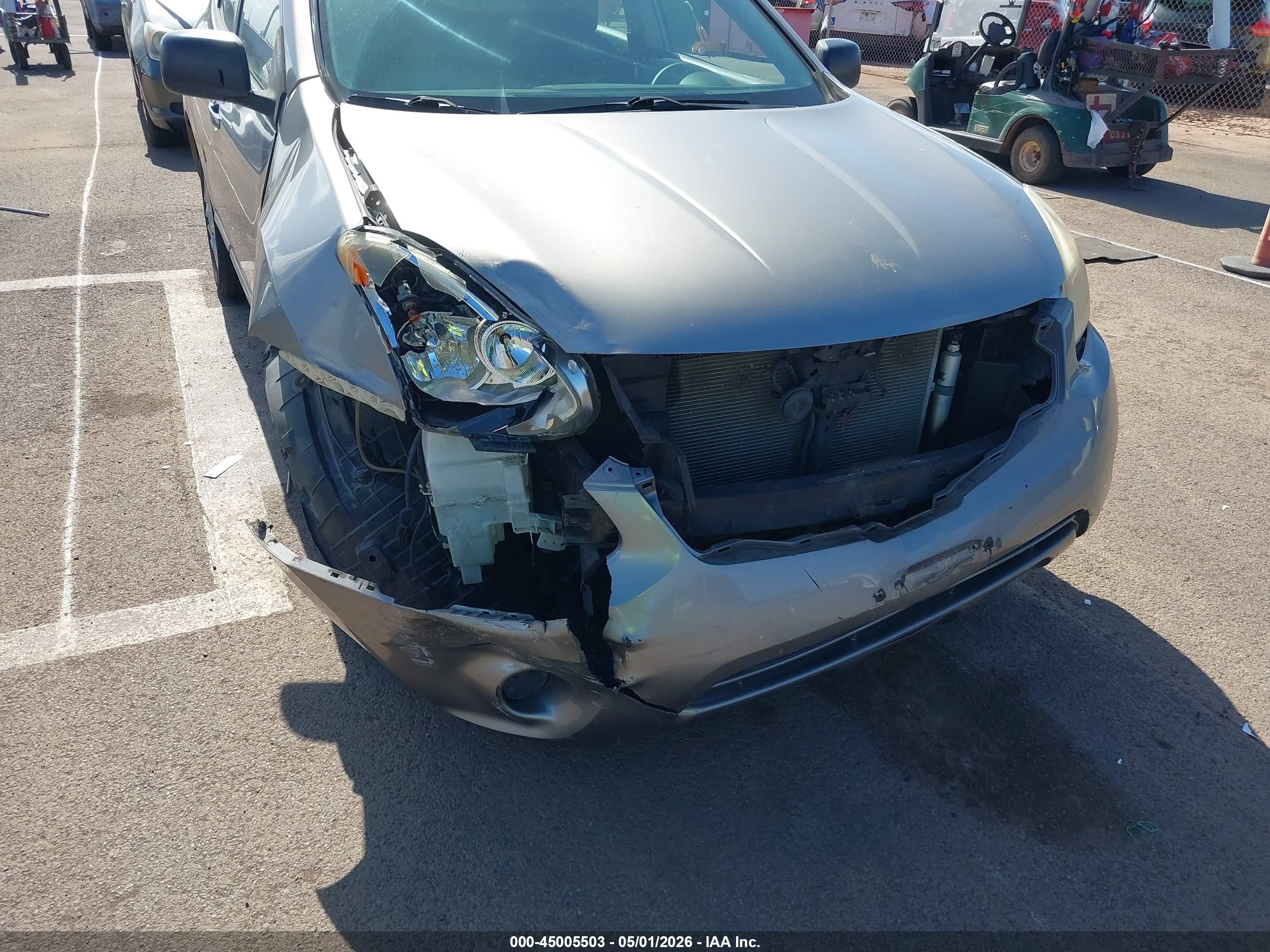 2013 Nissan Rogue S Бежевый vin: JN8AS5MV8DW119794