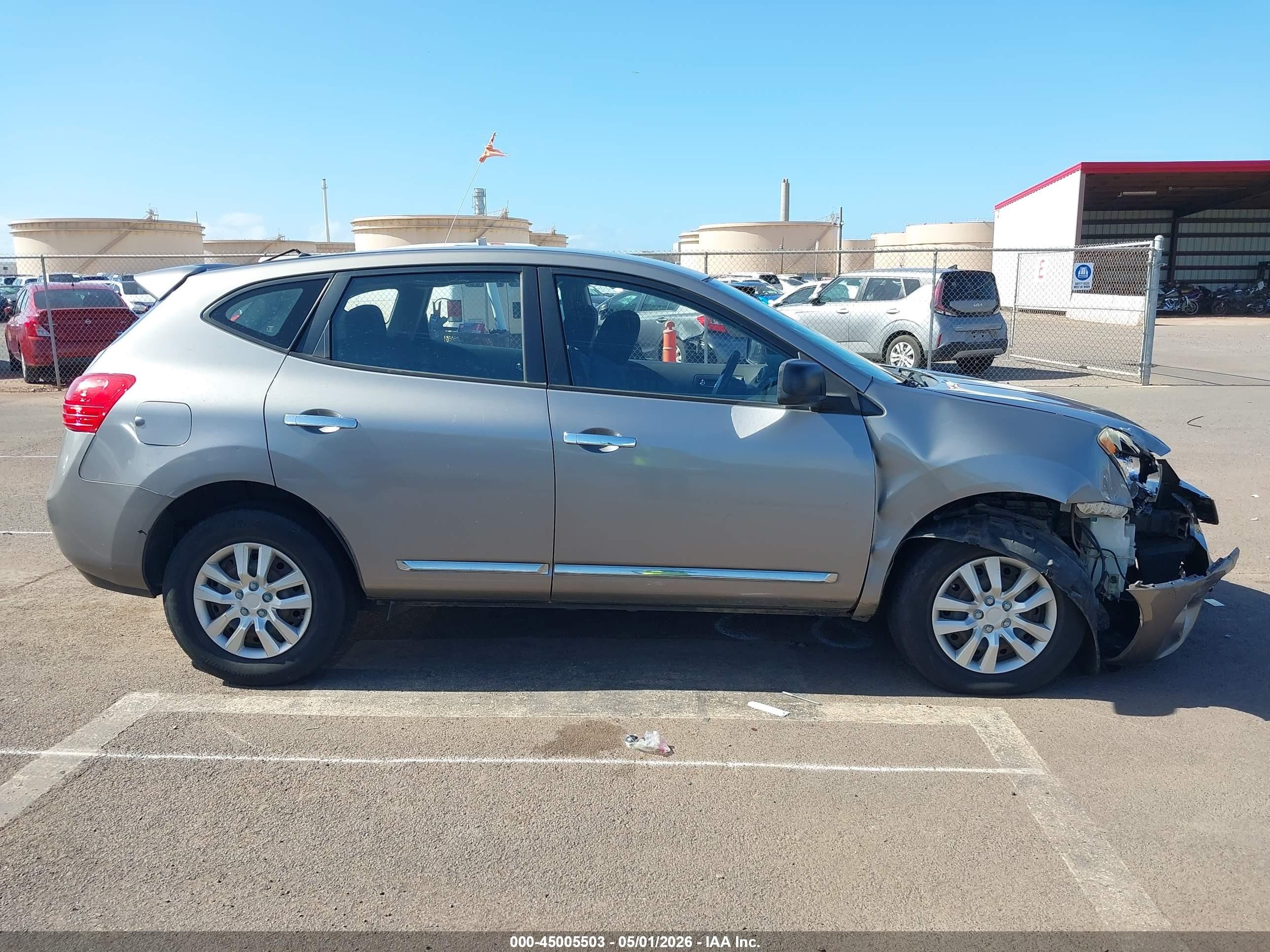 2013 Nissan Rogue S Бежевый vin: JN8AS5MV8DW119794