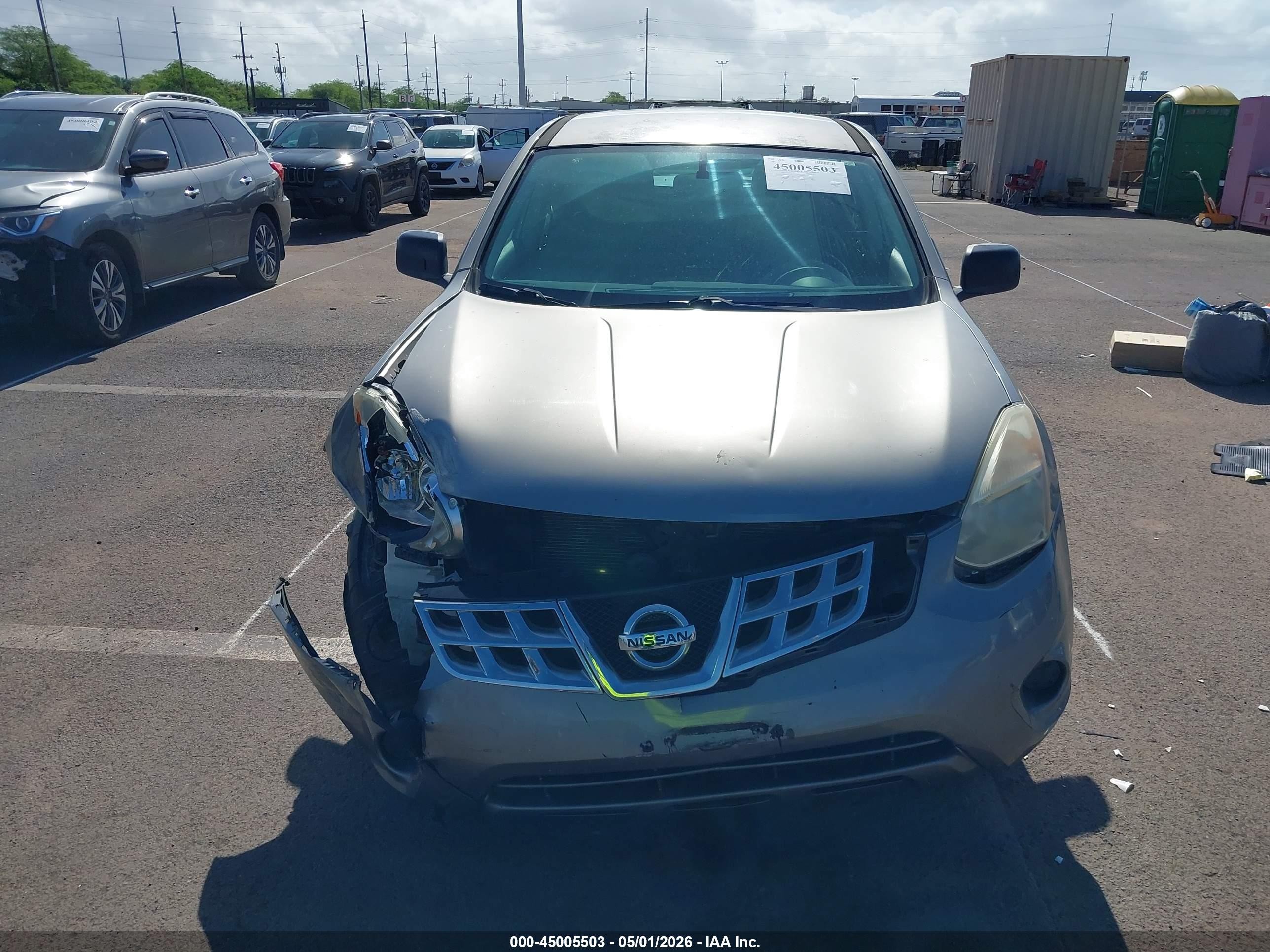 2013 Nissan Rogue S Бежевый vin: JN8AS5MV8DW119794