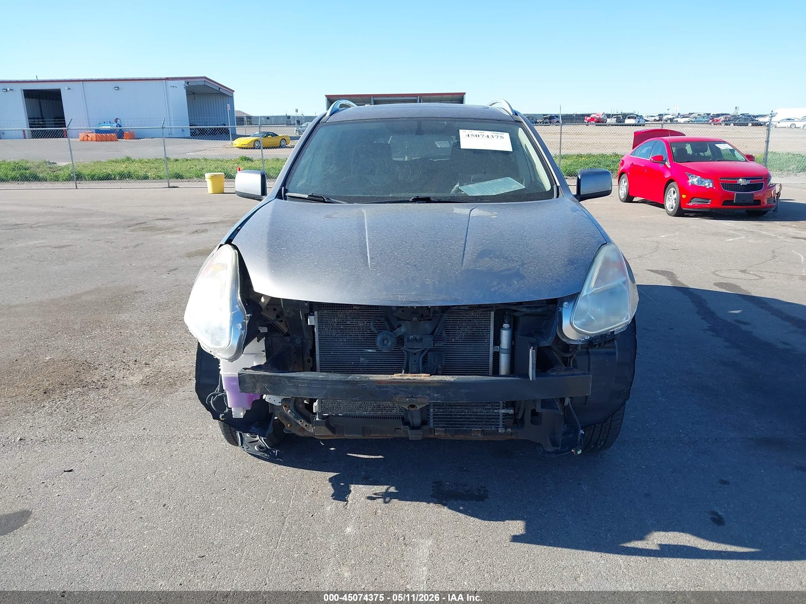 2013 Nissan Rogue Sv Gray vin: JN8AS5MV8DW120783