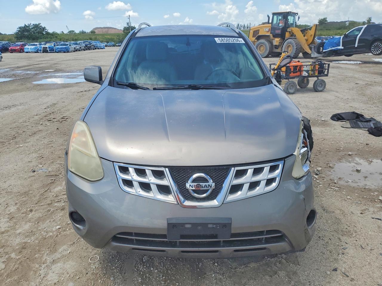2013 Nissan Rogue S Gray vin: JN8AS5MV8DW125837