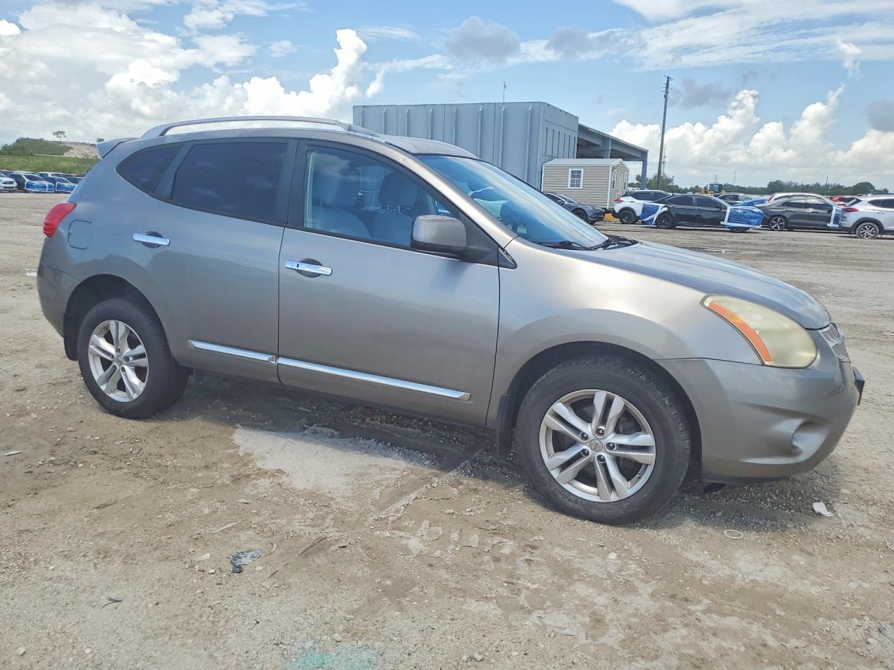 2013 Nissan Rogue S Gray vin: JN8AS5MV8DW125837