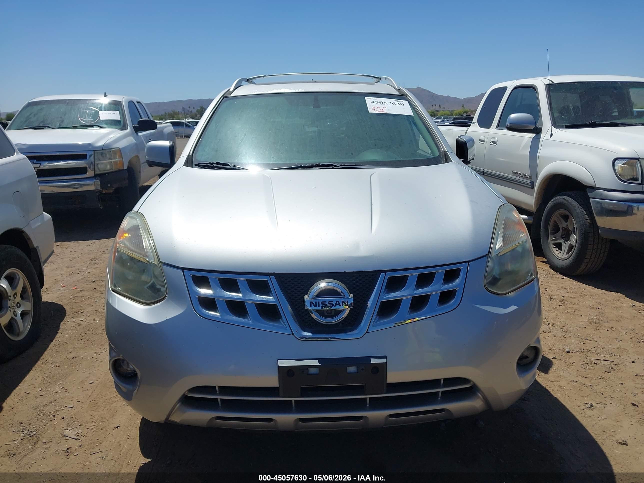 2013 Nissan Rogue Sv W/sl Pkg Серебряный vin: JN8AS5MV8DW128849