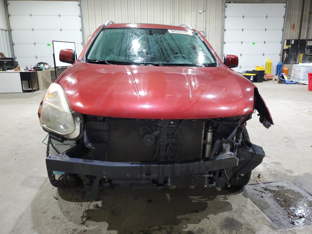 2013 Nissan Rogue S Red vin: JN8AS5MV8DW131928