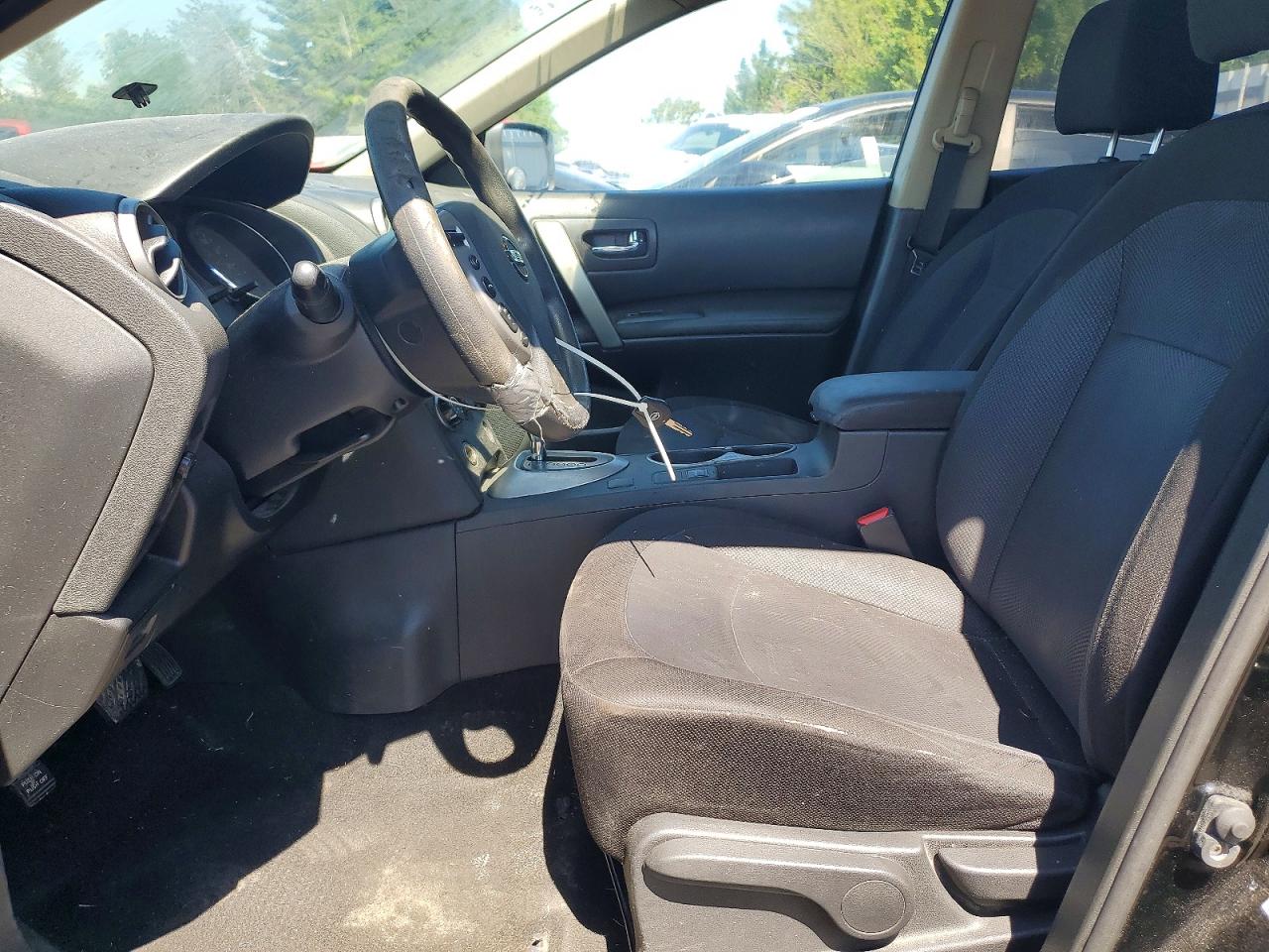 2013 Nissan Rogue S Black vin: JN8AS5MV8DW137907